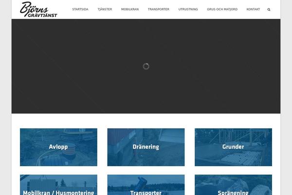 Micron theme site design template sample