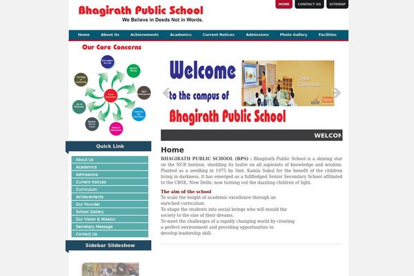 bhagirathpublicschoolgzb.com site used Bps