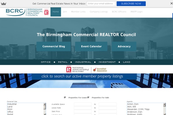 bham-commercial.com site used Bhamcomm