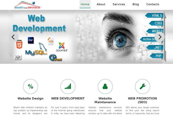 Twenty Seventeen theme site design template sample