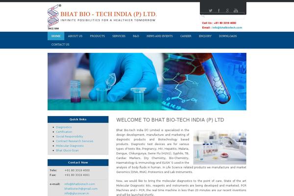 bhatbiotech.com site used Bhatbiotech