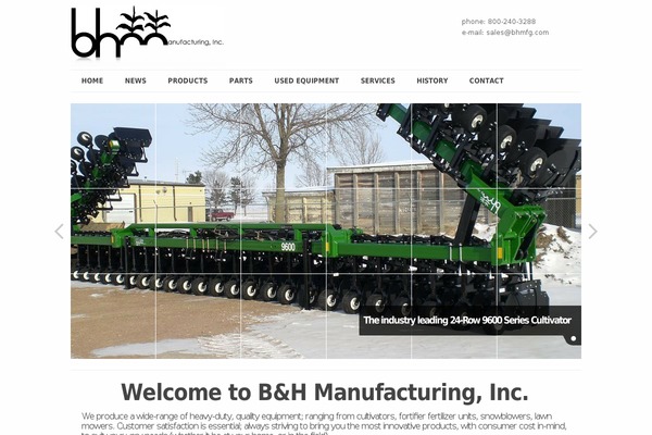 bhmfg.com site used Bhmfg-2013