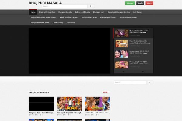bhojpurimasala.com site used Bhojpuri-masala