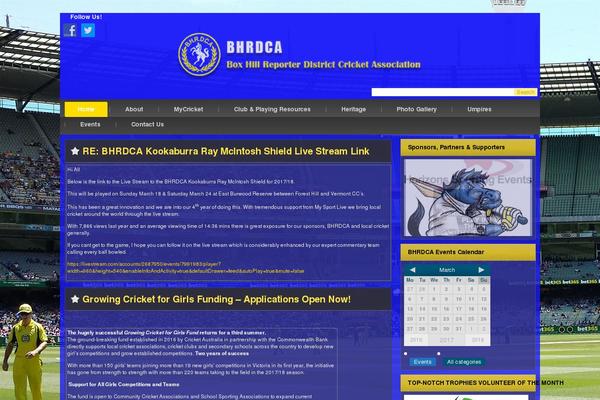 bhrdca.com.au site used Cricket2016v2