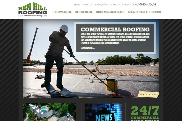bhroof.com site used Ben_hill_roofing_theme