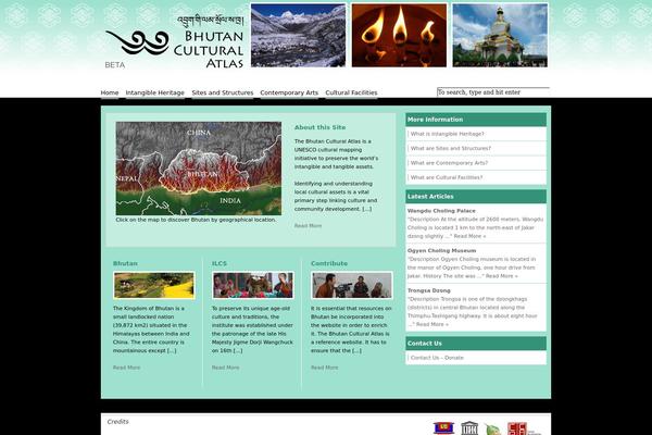 bhutanculturalatlas.org site used Himalayas