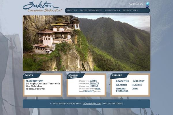 bhutanhimalayas.com site used Di_theme