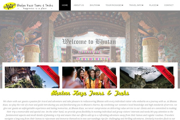 bhutankazetours.com site used Kaze