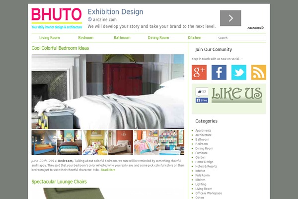 bhuto.com site used Beacont