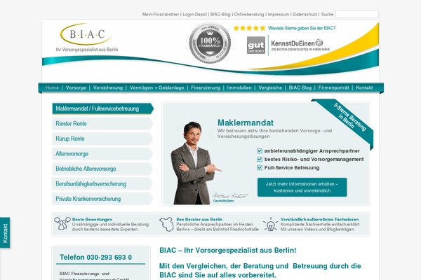 biac.de site used Biac