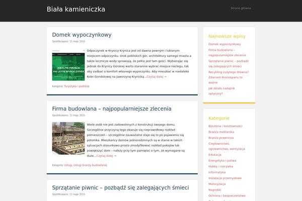 bialakamieniczka.pl site used Superhero