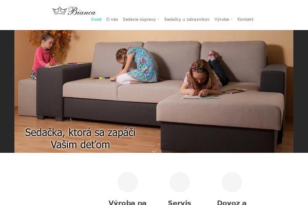 bianca-lm.sk site used Salient