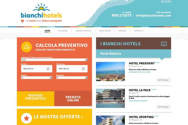 bianchihotels.com site used Edita