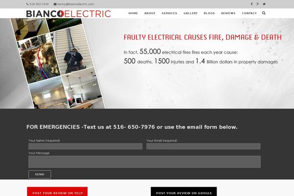 biancoelectric.com site used Keisus