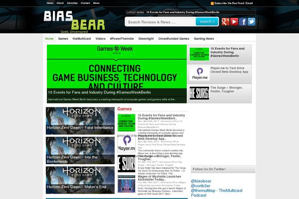 biasbear.com site used Gamer