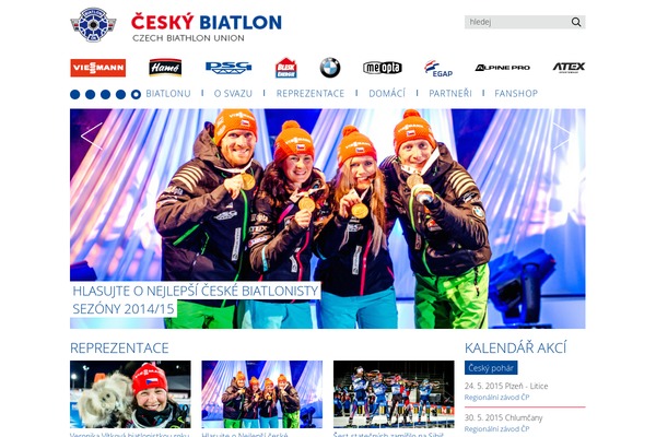 biatlon.cz site used Biatlon.cz