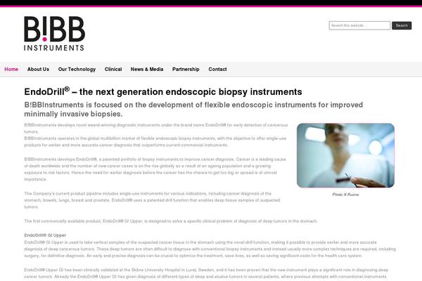 bibbinstruments.com site used Bibb