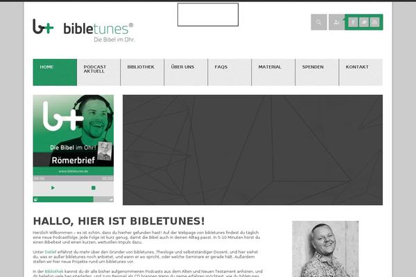 Bt theme site design template sample
