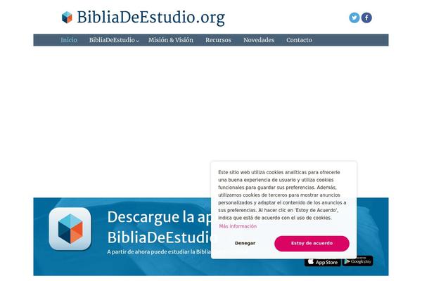 bibliadeestudio.org site used Studiebijbel