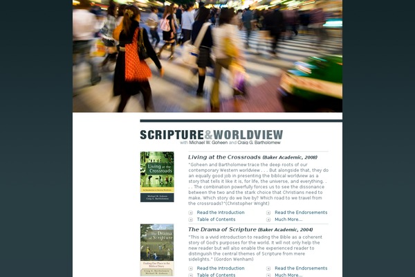 biblicaltheology.ca site used Worldview