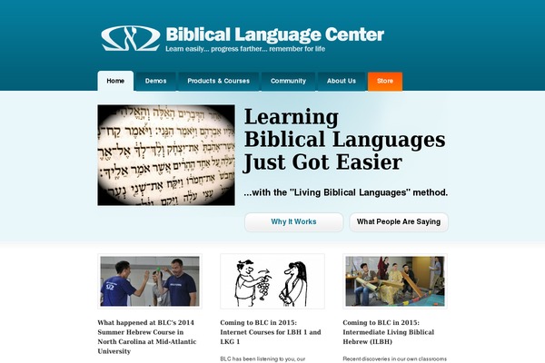 biblicalulpan.org site used Featurepitch2