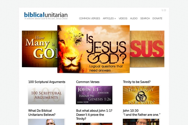 biblicalunitarian.com site used Archive