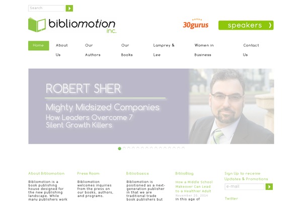 bibliomotion.com site used Bibliomotion