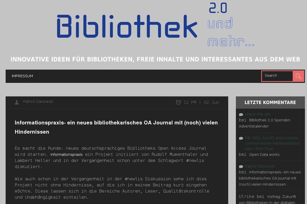 bibliothek2null.de site used Coolstuff