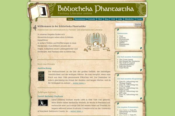 bibliotheka-phantastika.de site used Bibliotheka_phantastika_saje