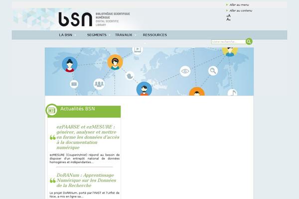 bibliothequescientifiquenumerique.fr site used Bsn