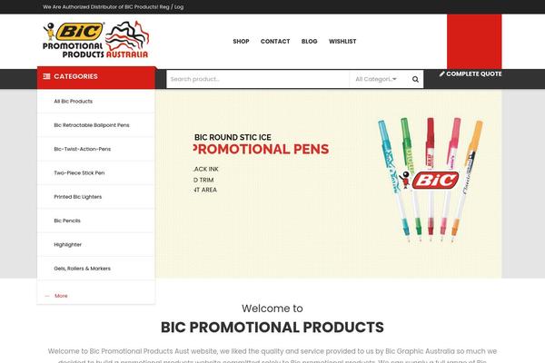 bicpromotionalproductsaust.com.au site used Caden