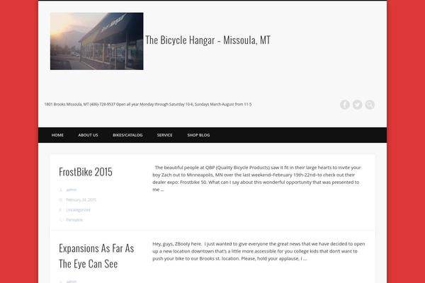 Pinboard theme site design template sample