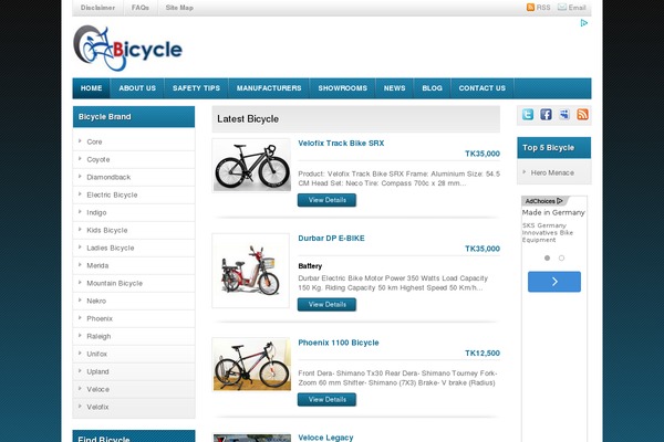 bicyclebangladesh.com site used Bicyclebangladesh