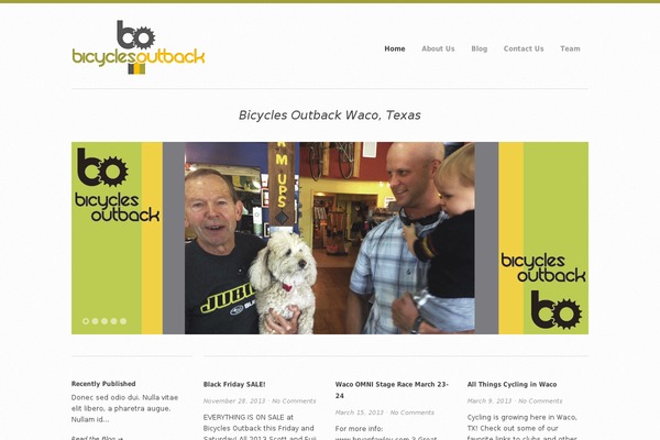 bicyclesoutback.net site used Bicyclesoutback