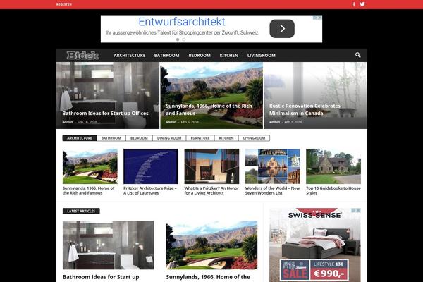 bidek.com site used Bidek