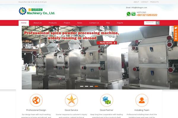 bidragon.com site used Wpgroup-red-en