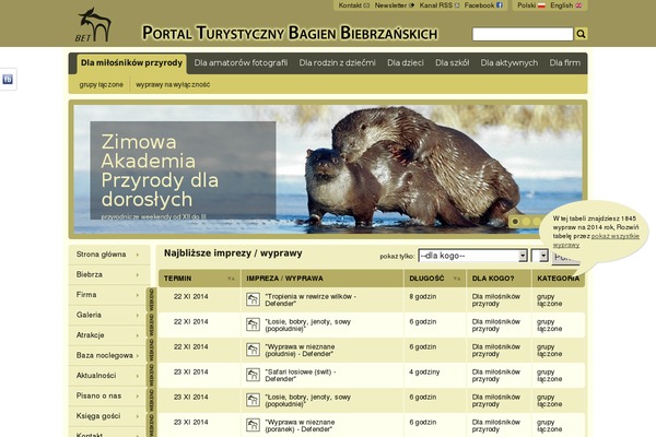 biebrza.com site used Biebrza-theme