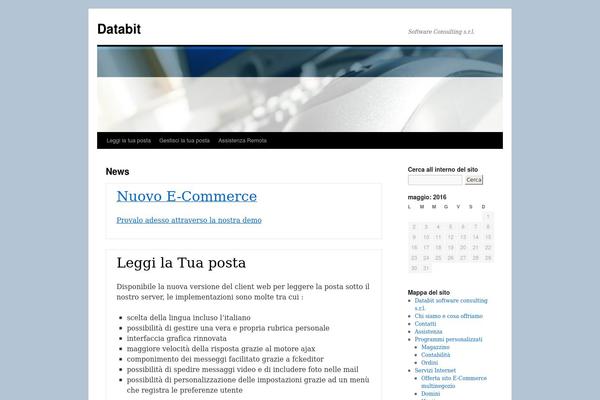 biellanews.it site used Twenty Ten