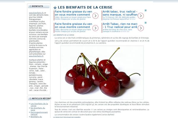 bienfaits.fr site used Automaticlink2royal