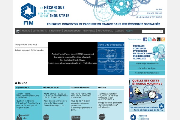 bienplusqu1industrie.com site used Fim