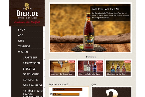 bier.de site used Bier