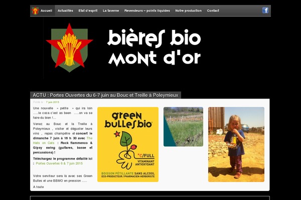 bieresbio.fr site used Bbmo