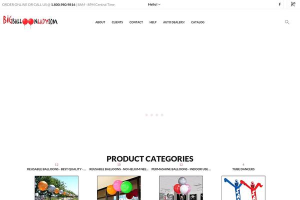 bigballoonlady.com site used Xstore_responsive_woocommerce_wordpress_theme