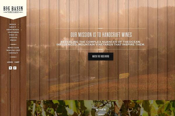 bigbasinvineyards.com site used Bigbasinvineyards