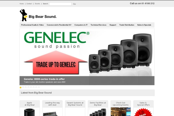 bigbearsound.com site used Prometheus-e-commerce