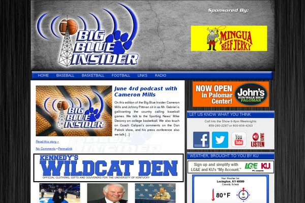 bigblueinsider.com site used Kentuckygamedayfootball