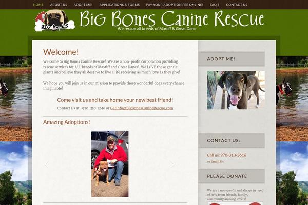 Default theme site design template sample