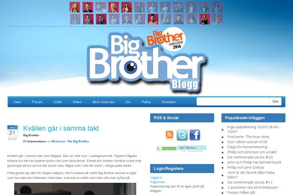 bigbrotherblogg.se site used Bigbrotherblogg