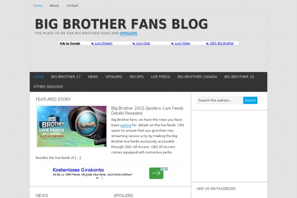 bigbrotherfansblog.com site used News