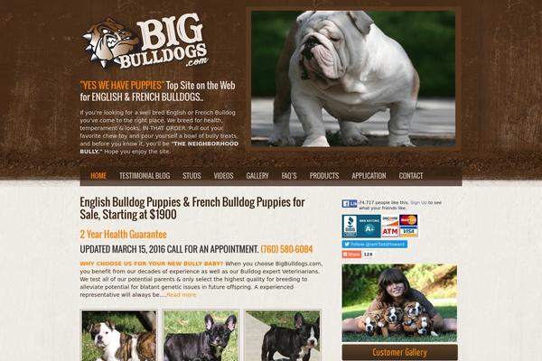 bigbulldogs.com site used Bigbulldogs